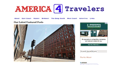 Desktop Screenshot of america4travelers.com